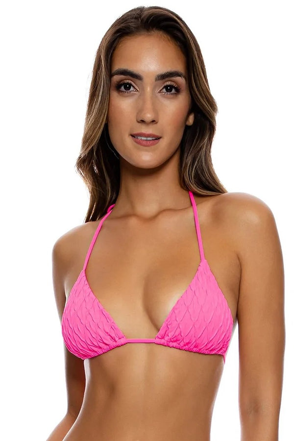 Luli Fama Diamond Girl Triangle Top